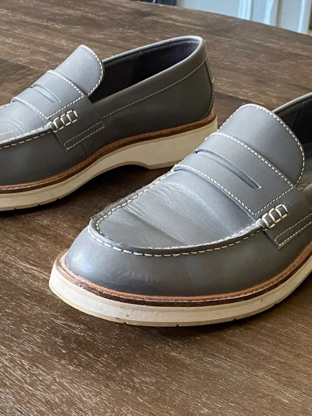 Men's Cole Haan Grand 360 Loafer- Gray- Size 9.5